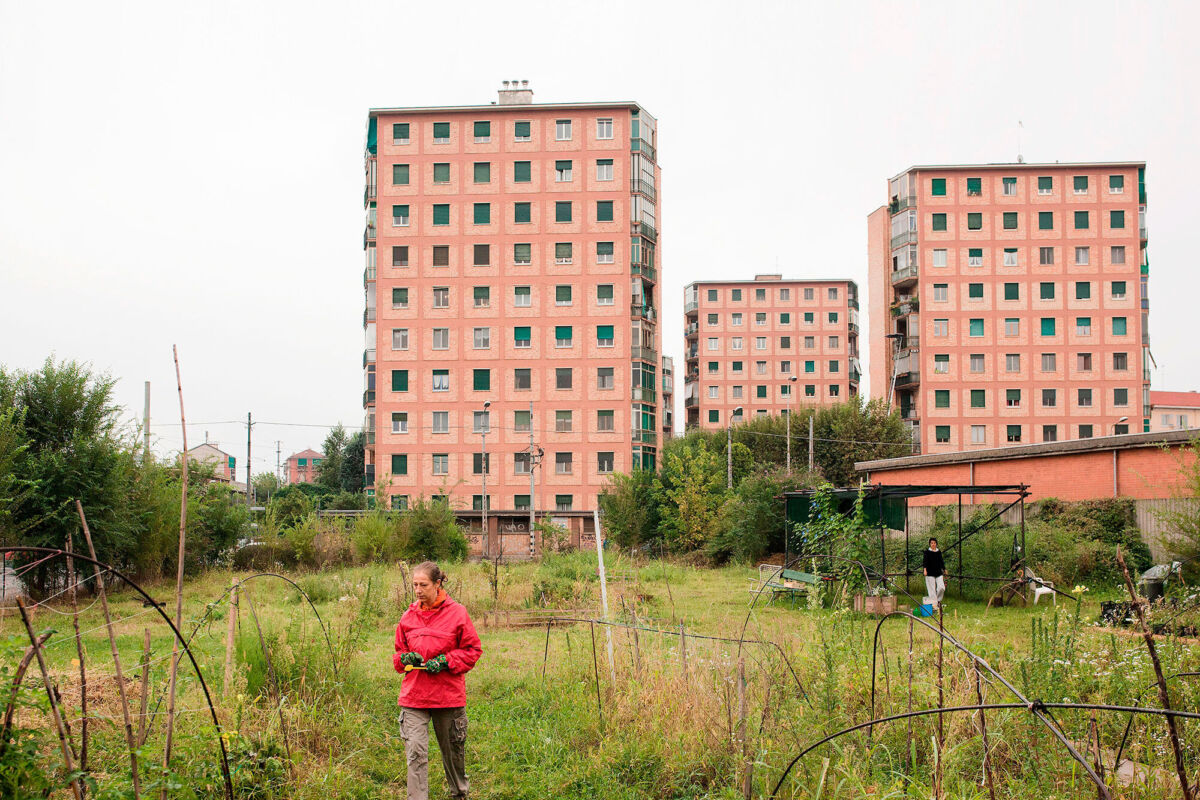 The collective garden managed by the Casematte association